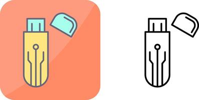 Usb Icon Design vector