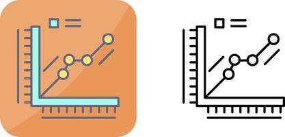 Graph Icon Design vector