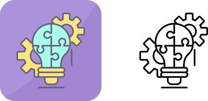 Problem Solving Icon Design vector