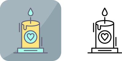 Candle Icon Design vector