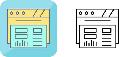 Dashboard Icon Design vector