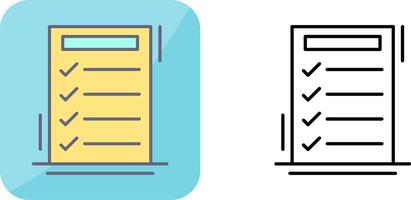 To-do List Icon Design vector