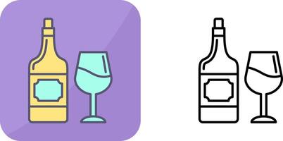 Wine Icon Design vector