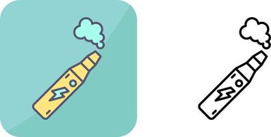 Electronic Cigarette Icon Design vector