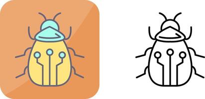 Bug Icon Design vector