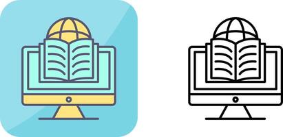 Learning Icon Design vector