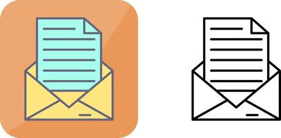 diseño de icono de correo vector