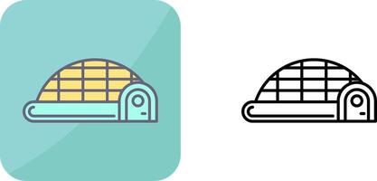 Igloo Icon Design vector