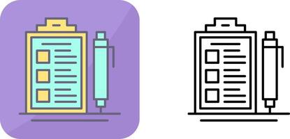 Check List Icon Design vector