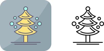 Pine Tree Icon Design vector