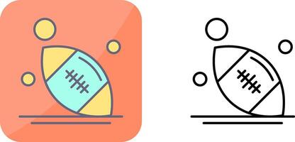 Rugby Icon Design vector