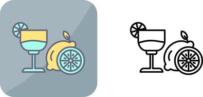Lime Juice Icon Design vector