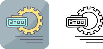 Time Management Icon Design vector