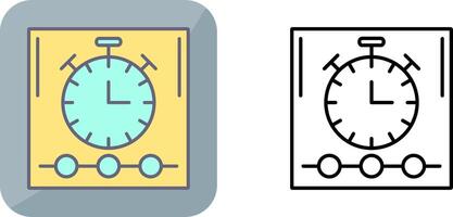 diseño de icono de tiempo vector