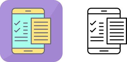 Check List Icon Design vector