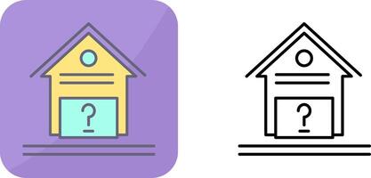 Unknown Icon Design vector