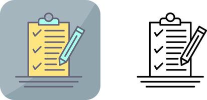 Check List Icon Design vector