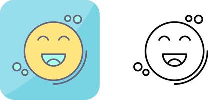 Happiness Icon Design vector