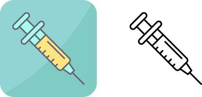 Injection Icon Design vector