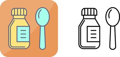 Syrup Icon Design vector