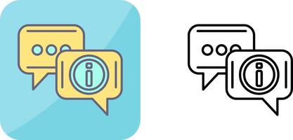 Chat Box Icon Design vector