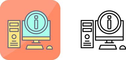 Computer Icon Design vector