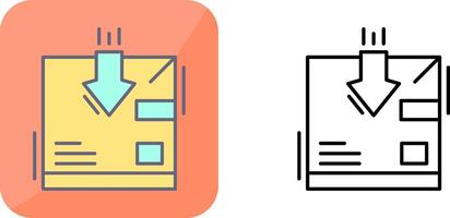 Return Icon Design vector