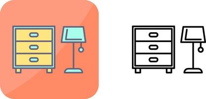 Drawers Icon Design vector