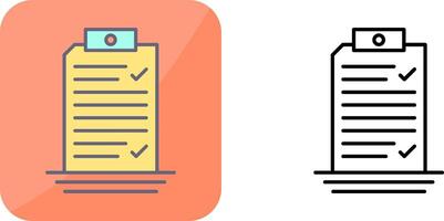 Check List Icon Design vector