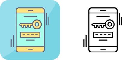 One Time Password Icon Design vector
