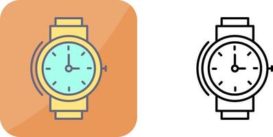 Wrist Watch Icon Design vector