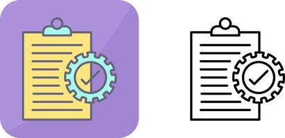 Check List Icon Design vector