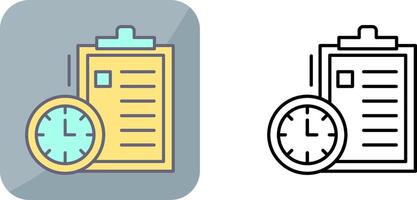 Time Management Icon Design vector