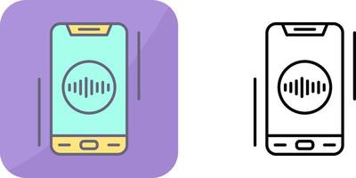 Recorder Icon Design vector