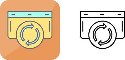 Refresh Icon Design vector