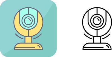 Web Cam Icon Design vector