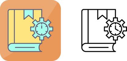 Duration Icon Design vector