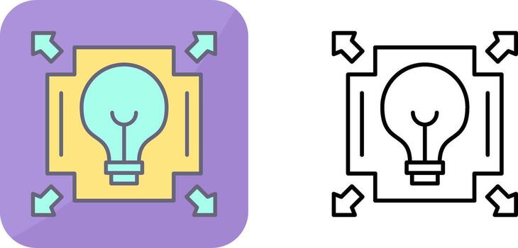 Diffusion Icon Design vector