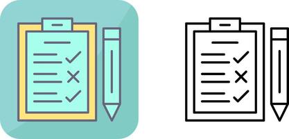 Clipboard Icon Design vector