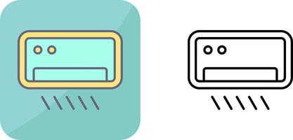 Air Conditioner Icon Design vector