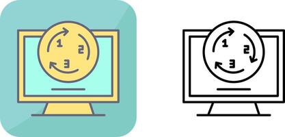 Order Icon Design vector