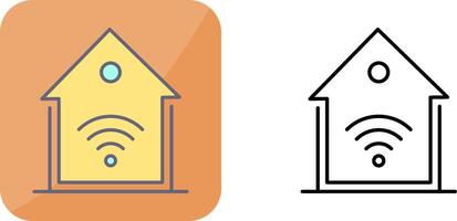 Smart Home Icon Design vector