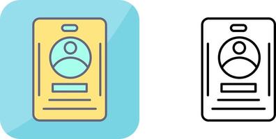 Office Card Icon Design vector