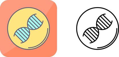 Dna Icon Design vector