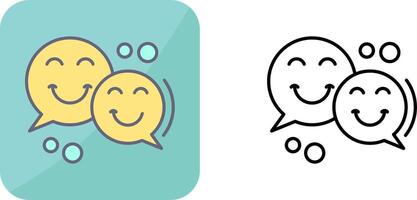 Chatting Icon Design vector