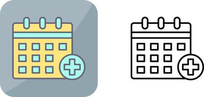 Medical Appointment Icon Design vector