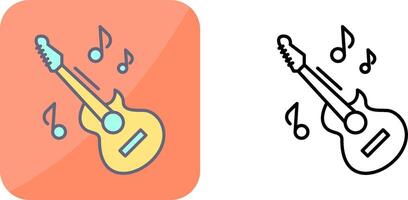 Guitar Icon Design vector