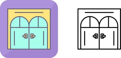 Door Icon Design vector