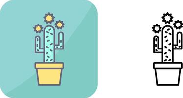 Cactus Icon Design vector