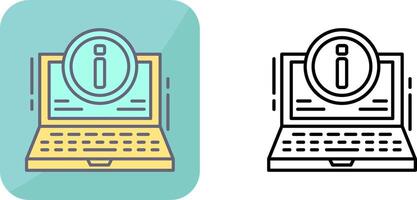 Laptop Icon Design vector